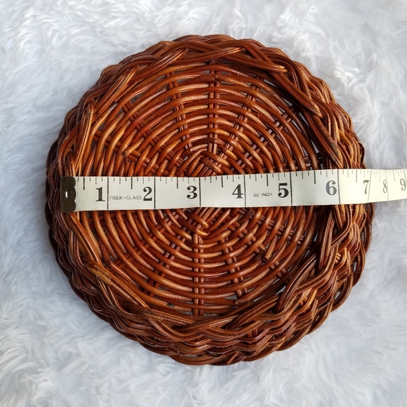 Boho Vintage Wicker Basket - Picture 10 of 12